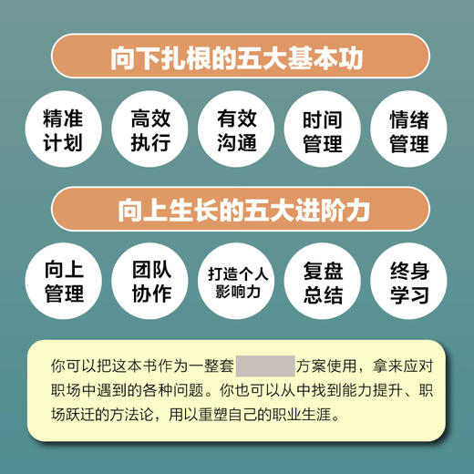向下扎根，向上生长：写给年轻人的职场进阶指南 叁橙著 职场励志书向上管理人在职场 商品图3
