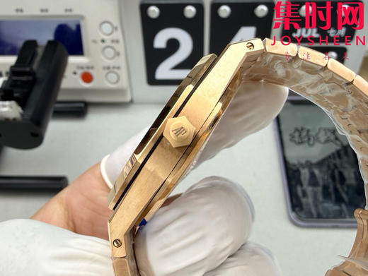 ZF爱彼皇家橡树"Jumbo"超薄16202系列 全玫金款 男士腕表 表径39mm 小手腕福音 精简两针 商品图5