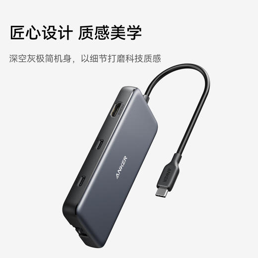 Anker安克 8合1 USB-C 拓展坞 A8383 商品图6