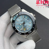 CR浪琴新款第三代康卡斯系列42mm 冰蓝面 米兰钢带款 男士腕表 表径42mm 商品缩略图0