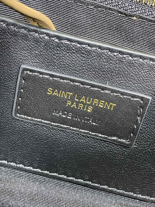 秋冬特惠💰1250 原单YSL圣罗兰 金叶色YSL 麂皮JAMlE 新款秋冬配色 棕色系列763475 商品图7