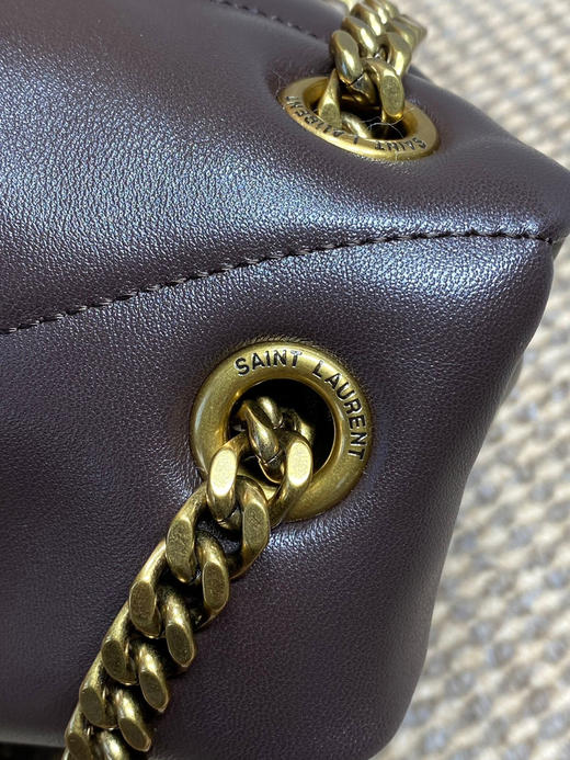秋冬特惠💰1350 原单YSL圣罗兰 咖啡色 Saint Laurent Paris圣罗兰新款577475 大号 商品图5