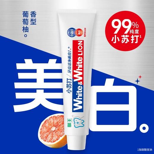 超值4支装 日本狮王 LION 葡萄柚小苏打牙膏 大白管 120g/支 商品图0