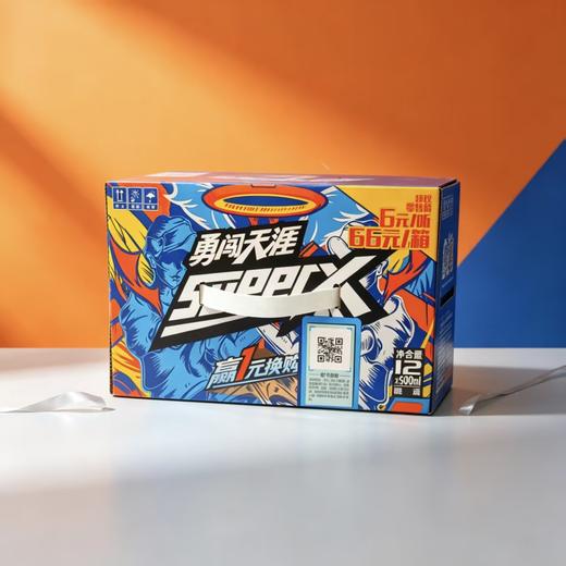 雪花啤酒勇闯天涯 500ml*12罐/件 商品图1