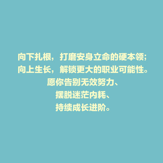 向下扎根，向上生长：写给年轻人的职场进阶指南 叁橙著 职场励志书向上管理人在职场 商品图4