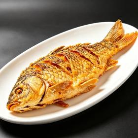【招牌自制】干炸鲤鱼（条）熟食