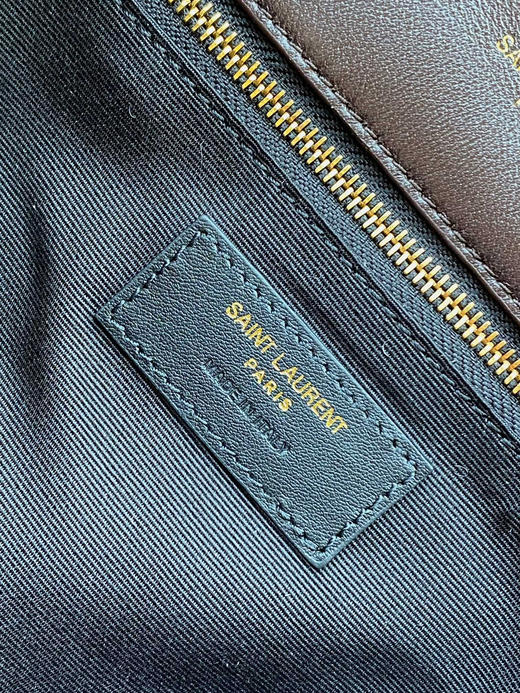 秋冬特惠💰1350 原单YSL圣罗兰 咖啡色 Saint Laurent Paris圣罗兰新款577475 大号 商品图7