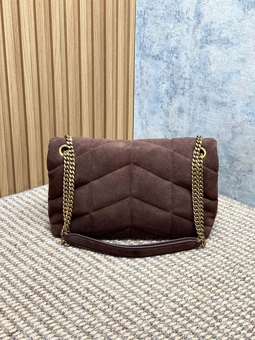秋冬特惠💰1180 原单YSL圣罗兰 Saint Laurent Paris 磨砂反绒皮577475 可双折后单肩 商品图1