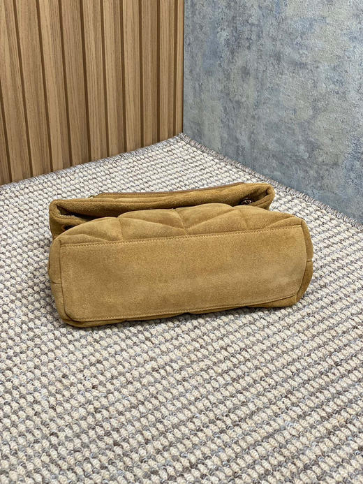 秋冬特惠💰1180 原单YSL圣罗兰 Saint Laurent Paris 新款麂皮配牛皮577475 可双折后单肩 商品图2