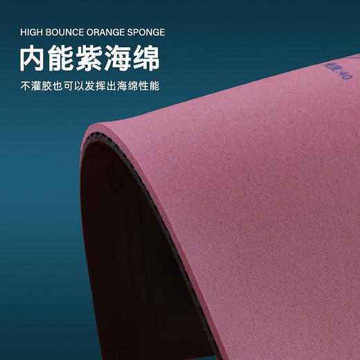 友谊729七二九729奔腾2省套【金版】乒乓球胶皮粘性反胶套胶乒乓球胶皮省奔腾2 商品图5