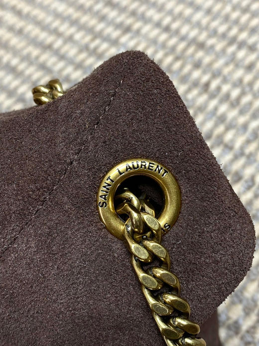 秋冬特惠💰1180 原单YSL圣罗兰 Saint Laurent Paris 磨砂反绒皮577475 可双折后单肩 商品图5
