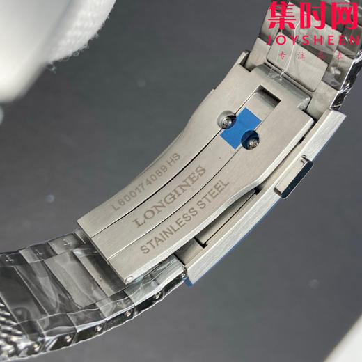 CR浪琴新款第三代康卡斯系列42mm 冰蓝面 米兰钢带款 男士腕表 表径42mm 商品图7
