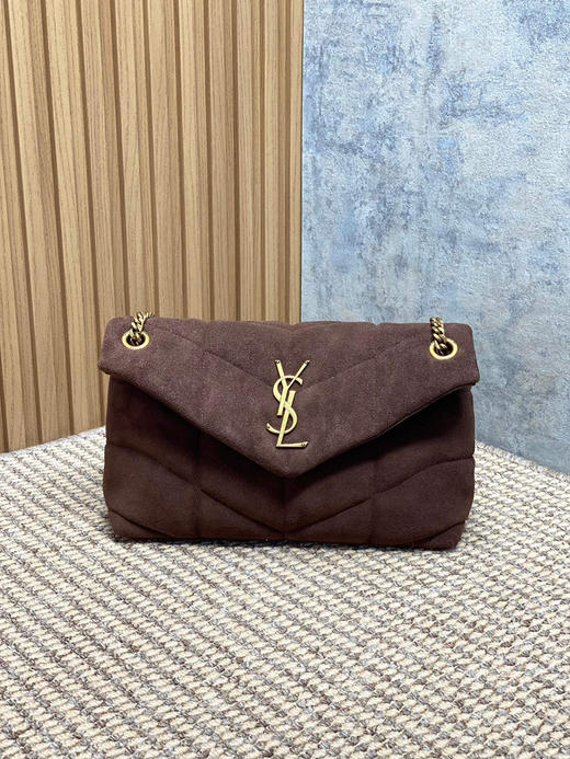 秋冬特惠💰1180 原单YSL圣罗兰 Saint Laurent Paris 磨砂反绒皮577475 可双折后单肩 商品图0