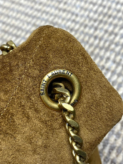秋冬特惠💰1180 原单YSL圣罗兰 Saint Laurent Paris 磨砂反绒皮577475 可双折后单肩 商品图5
