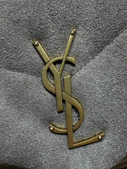 秋冬特惠💰1180 原单圣罗兰YSL 麝香绿 Saint Laurent Paris 磨砂反绒皮577475 可双折后单肩 商品图5