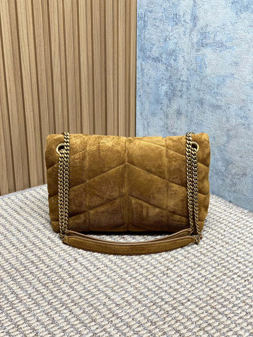 秋冬特惠💰1180 原单YSL圣罗兰 Saint Laurent Paris 磨砂反绒皮577475 可双折后单肩 商品图1
