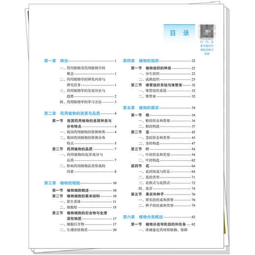 药用植物学 曾令杰 朱丹 全国高等医药教育十五五规划教材 供药学 中药学 临床药学 药物制剂 药物化学等专业用 中国中医药出版社 商品图3