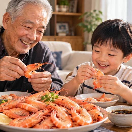 疯抢中！！顺丰直发【渤海有机无抗盐田虾】肉质饱满鲜甜肥美 低脂高蛋白 免去虾线 男女老少皆宜 300g/袋 商品图11