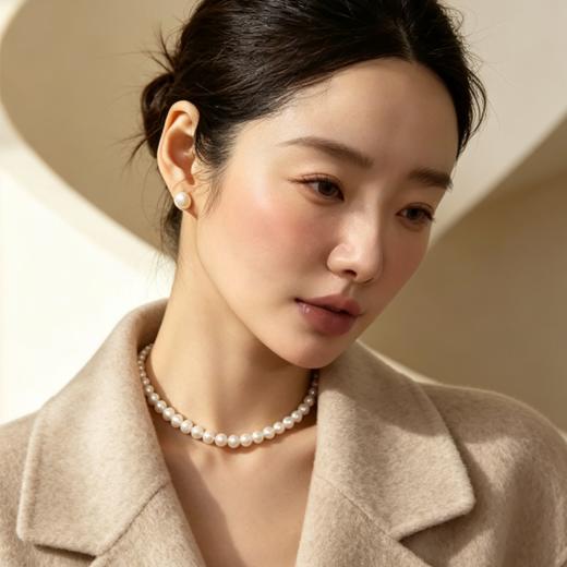悦宫廷·施家珍珠项链悦己系列 | 色如小灯泡，媲美5位数以上的Akyo海珠，戴上流光溢彩 商品图2