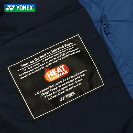 【双11活动进行中】YONEX尤尼克斯羽毛球服1900526BCR保暖舒适外套男女款运动上衣 商品图5
