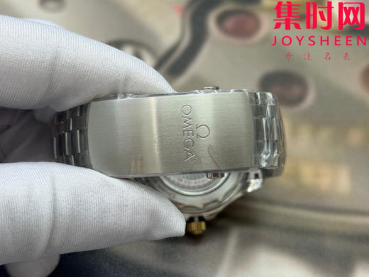 无卡度版本 OR欧米茄海马300米系列 间金蓝海马 8800无卡度一体机 男士腕表 表径42mm 商品图7
