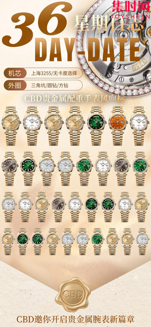 CBD劳力士日志36mm全家福 商品图2