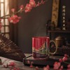 【宫廷文创出品 遇热变色】感温祥瑞陶瓷杯 祥云仙鹤交织千里江山 细节栩栩如生 商品缩略图5