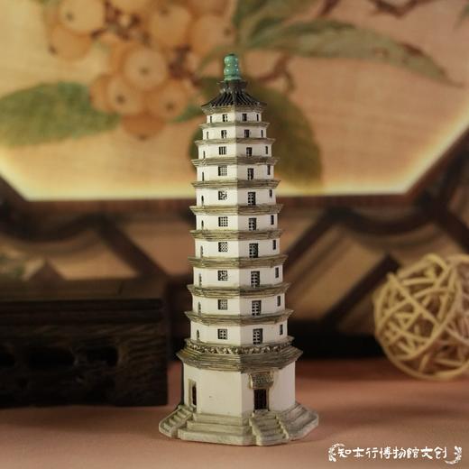 河北定州塔立体古建筑冰箱贴中式古塔模型文创旅游纪念磁吸小礼物 商品图1
