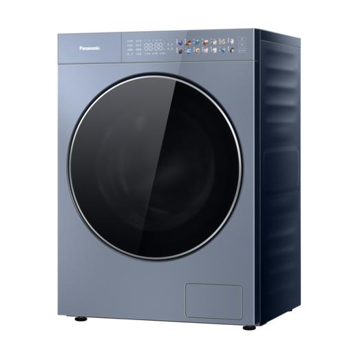 松下 洗衣机 XQG120-V278 前开式滚筒洗衣机 12公斤 全自动 LED显示 前开式 电脑控制 无烘干 上排水 钛晶灰 一级能效 变频电机 1000转/分钟 商品图2