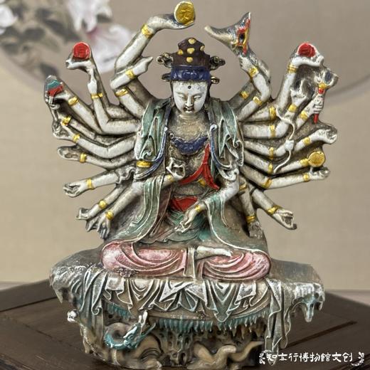 山西彩塑文创千手观音立体冰箱贴国风博物馆磁吸纪念品收藏小礼物 商品图3