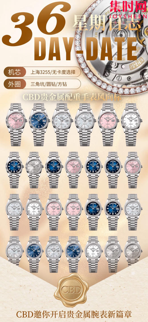 CBD劳力士日志36mm全家福 商品图1