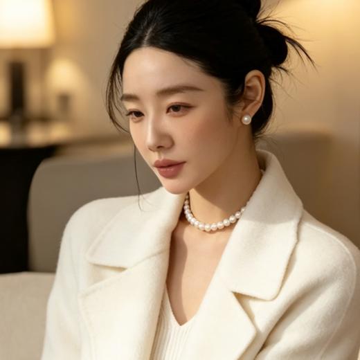 悦宫廷·施家珍珠项链悦己系列 | 色如小灯泡，媲美5位数以上的Akyo海珠，戴上流光溢彩 商品图1