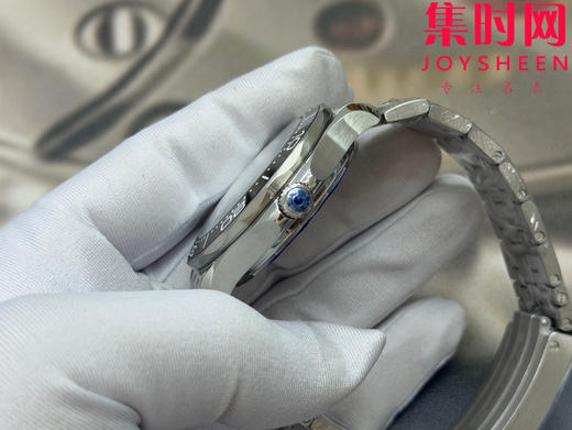 无卡度版本 OR欧米茄海马300米系列 蓝海马 8800无卡度一体机 男士腕表 表径42mm 商品图4