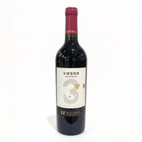 长城 12.5度特制3·解百纳干红葡萄酒 750ml/瓶