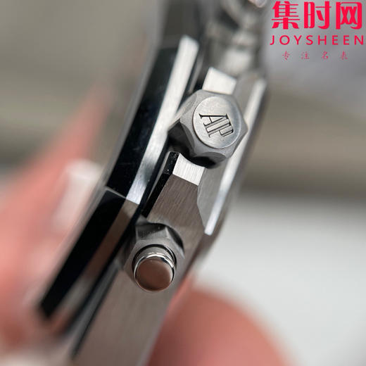 无卡度版本 OCTA爱彼皇家橡树系列26240ST OCTA26240 黑色盘 男士腕表 表径41mm 无卡度4401一体机 摆轮砝码 商品图7