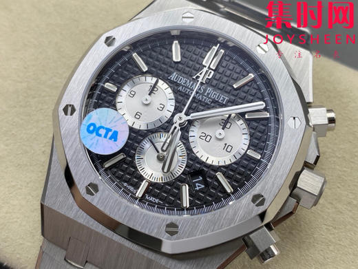 OCTA爱彼皇家橡树计时26331系列 黑色盘 男士腕表 表径41mm 丹东4801一体机 自动上链计时码表 商品图2