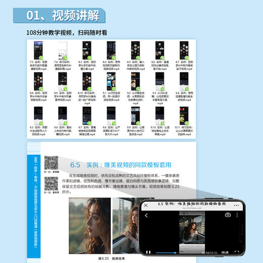 豆包+即梦+剪映：AI短剧短视频生成从入门到精通（案例视频版） 商品图5