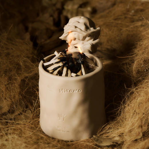 【观夏 × Hirono小野】栖野之息限定无火香薰蜡 | 限定精油木芯蜡烛 商品图4