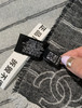 香奶奶 26C横线渐变流苏双C满logo围巾披肩092403 商品缩略图8