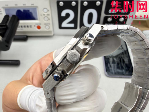 OCTA爱彼皇家橡树计时26331系列 熊猫盘 男士腕表 表径41mm 丹东4801一体机 自动上链计时码表 商品图5
