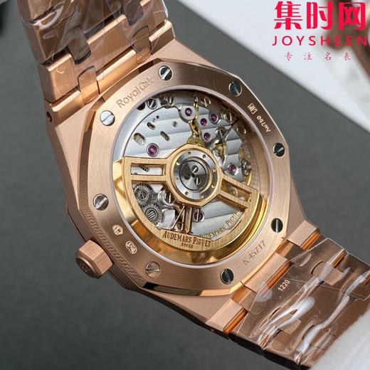 无卡度版本 OCTA爱彼皇家橡树15510系列——OCTA15510震撼上线 全玫金蓝盘 男士腕表 表径41mm 无卡度4302一体机 商品图7