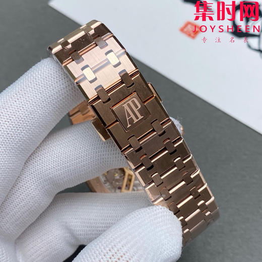 无卡度版本 OCTA爱彼皇家橡树15510系列——OCTA15510震撼上线 全玫金蓝盘 男士腕表 表径41mm 无卡度4302一体机 商品图5