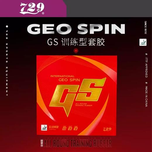友谊729GS普及训练套乒乓球胶皮粘性初学训练用正反手乒乓套胶 商品图0