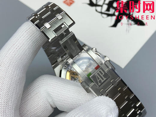 无卡度版本 OCTA爱彼皇家橡树系列26240ST OCTA26240 白盘 男士腕表 表径41mm 无卡度4401一体机 摆轮砝码 商品图7