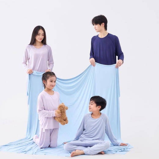 热卖！【成人版的“婴儿服”！酒店同款式】NOUSAKU 深睡睡衣套装 缝线外置0摩擦！ 完美贴身舒适 无异物感 3色可选 男款女款儿童款 商品图9