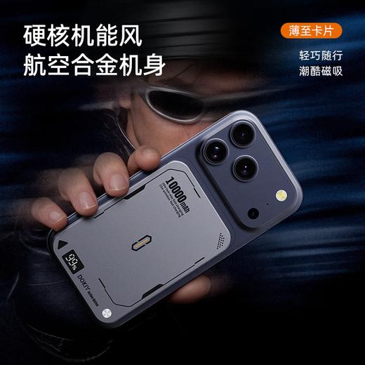【强磁吸附 随贴随充】DOKIY笃科 磁吸充电宝 20W快充 多重安全保护 商品图7