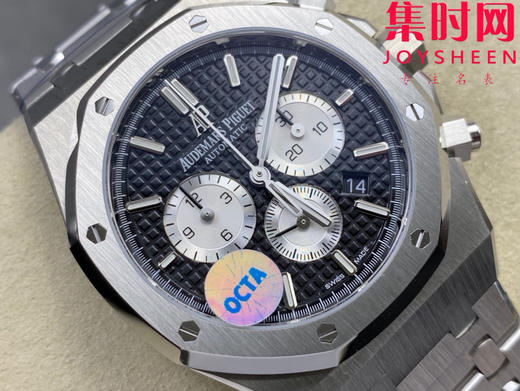 OCTA爱彼皇家橡树计时26331系列 黑色盘 男士腕表 表径41mm 丹东4801一体机 自动上链计时码表 商品图1