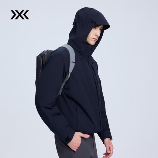 X-BIONIC 恒星三合一硬壳羽绒夹克男款秋冬保暖防风防泼水 商品图4