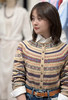 原单拉夫*伦女士提花羊毛针织开衫092401 商品缩略图3