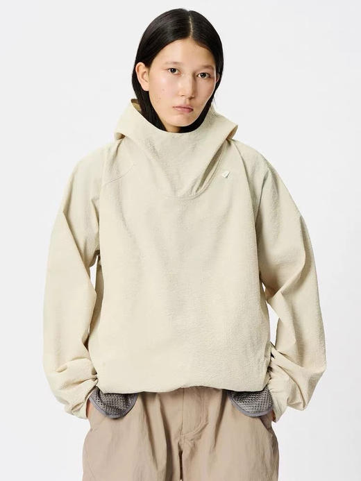 正品Goldwin 0系列男女款Anorak泡泡纱连帽卫衣92601 商品图6